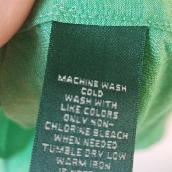 LAUREN JEANS CO. RL Cotton Popover Blouse! - Picture 4 of 5